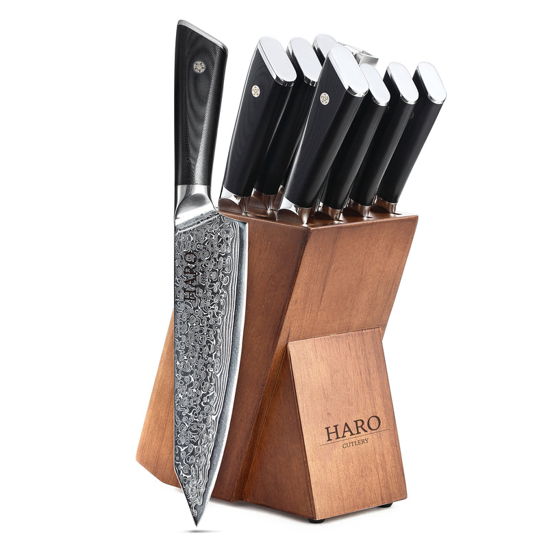 Haro Cutlery Pacific Series 9-Piece Knife Set