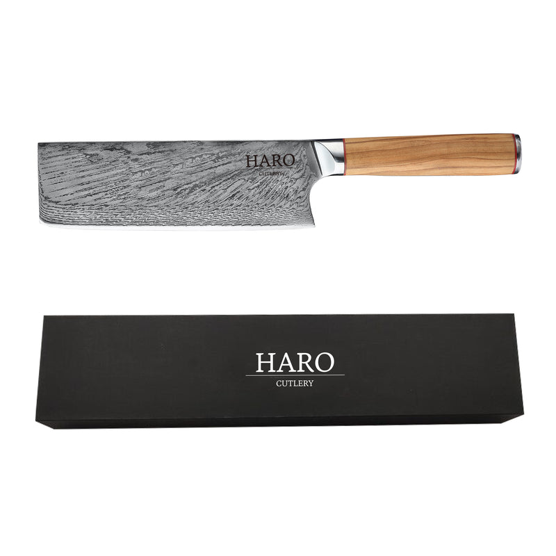 Haro Cutlery Premium Series 7" Nakiri Vegetable Knife
