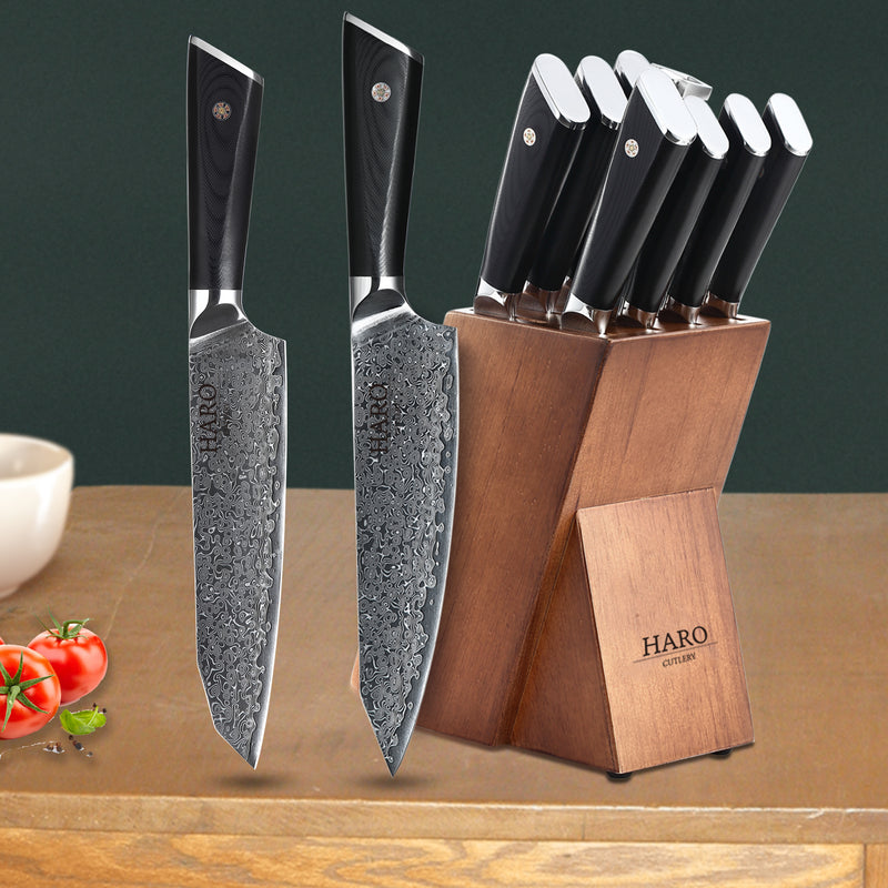 Haro Cutlery Pacific Series 9-Piece Knife Set