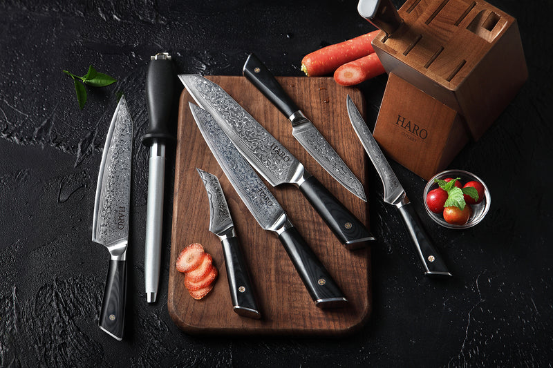 Haro Cutlery Pacific Series 9-Piece Knife Set