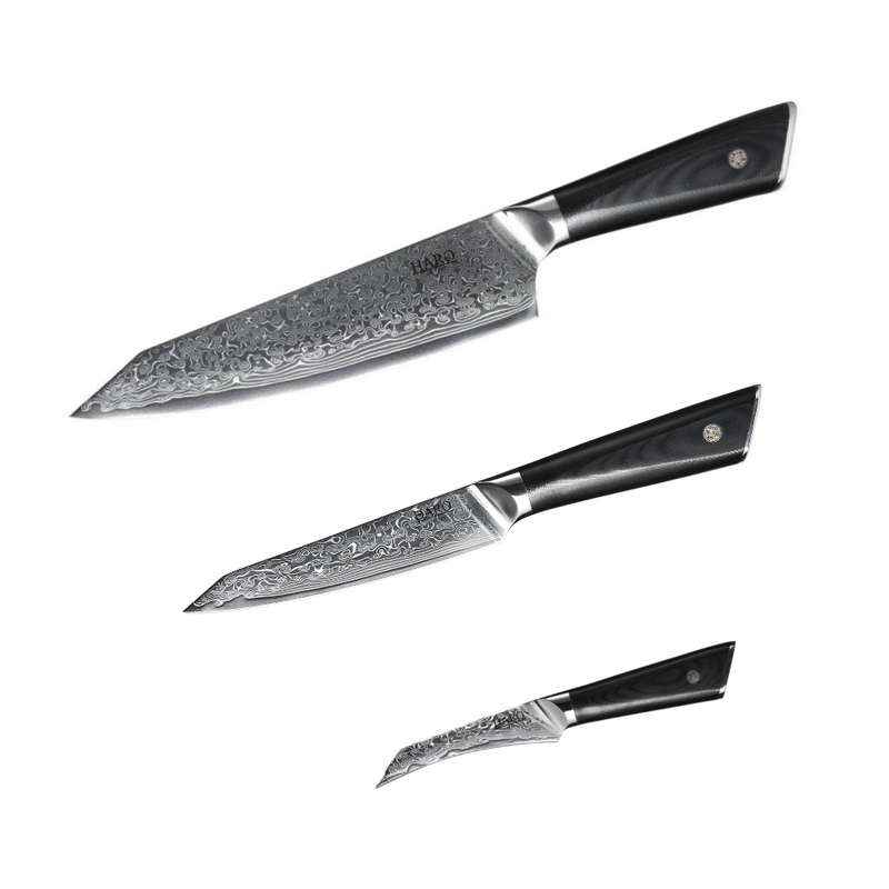 Haro Cutlery Pacific Series 3-Piece Knife Set