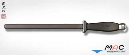 Mac Black Ceramic Honing Rod 10 1/2"