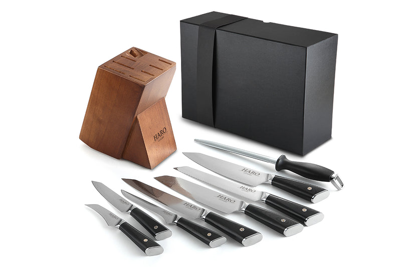 Haro Cutlery Pacific Series 9-Piece Knife Set