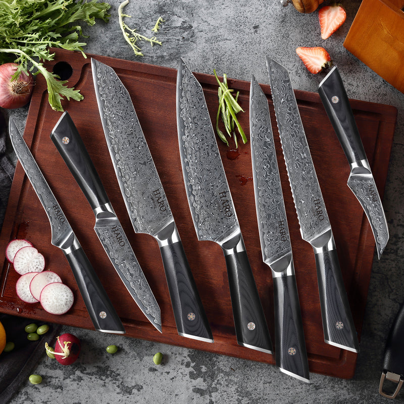 Haro Cutlery Pacific Series 9-Piece Knife Set
