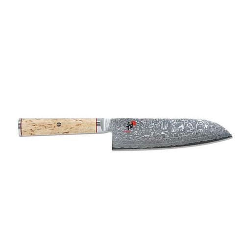 Miyabi Birchwood 7" Santoku Knife SG2